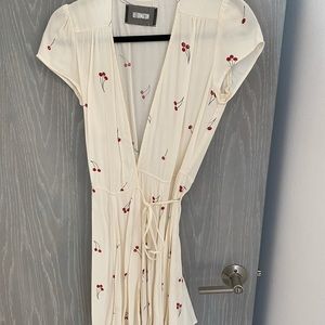Reformation cherry dress